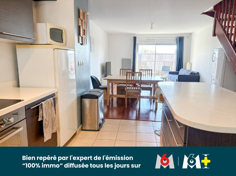 
                                                Vente
                                                 Appartement T4 en duplex avec terrasse, stationnement sécurisé et cave - Saint-Herblain bourg - 3 chambres