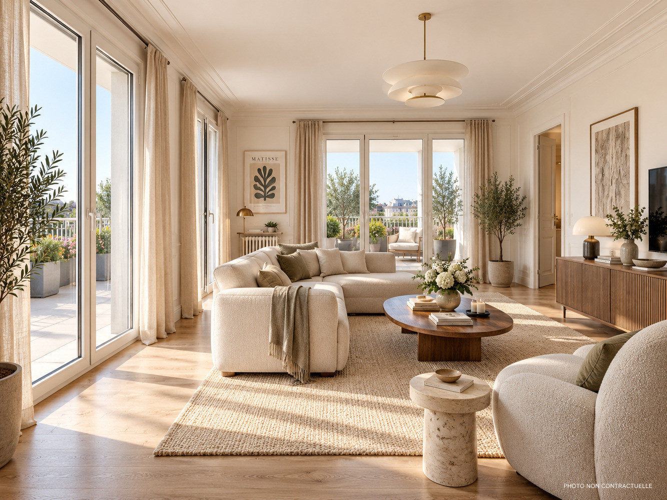 
                                                Vente
                                                 Appartement T5 avec balcon Neuilly/Seine