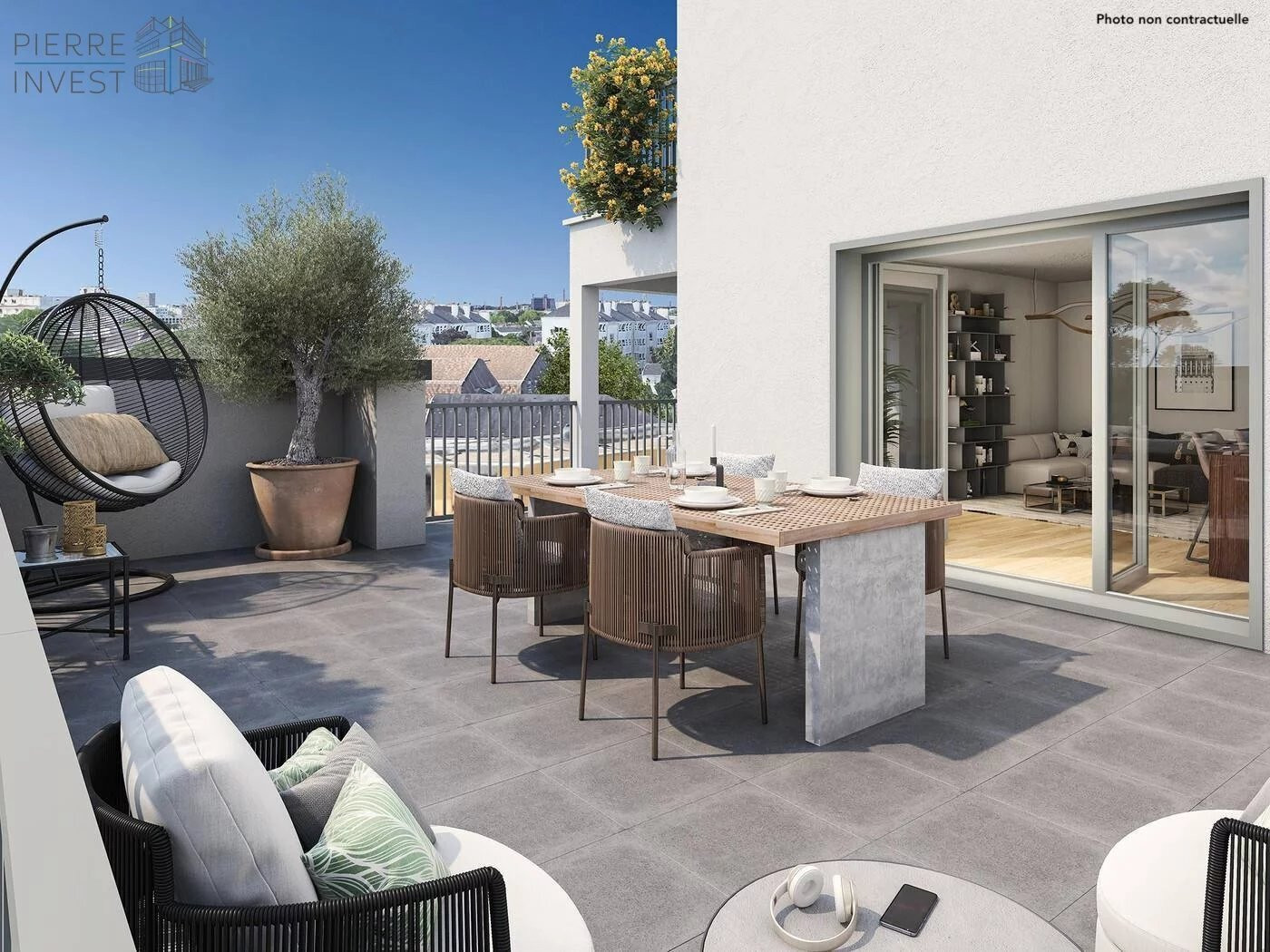 
                                                Vente
                                                 Appartement T5 de 119m2 à Le Mesnil Le roi