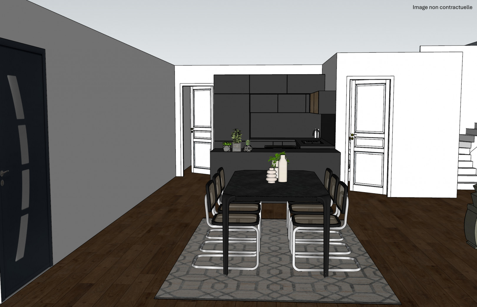 
                                                Vente
                                                 Appartement T5 de 130 m² + terrasse + PARKING