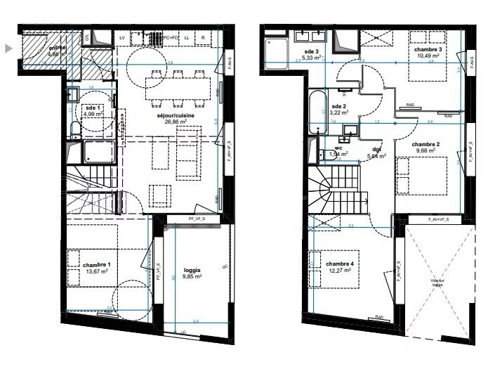 
                                                Vente
                                                 Appartement T5 Duplex à Bordeaux