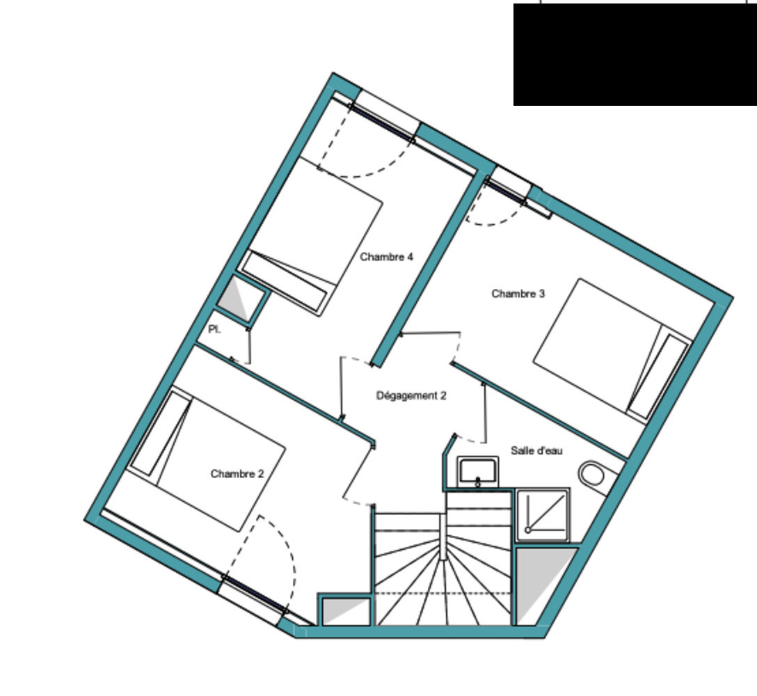 
                                                Vente
                                                 Appartement T5 en Duplex à Gentilly