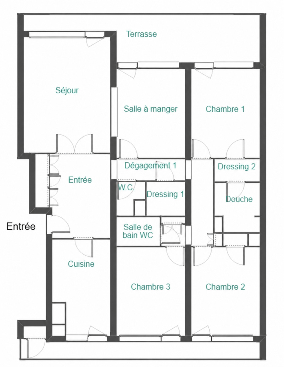 
                                                Vente
                                                 Appartement T5 - Résidence Pitance Ecully Centre