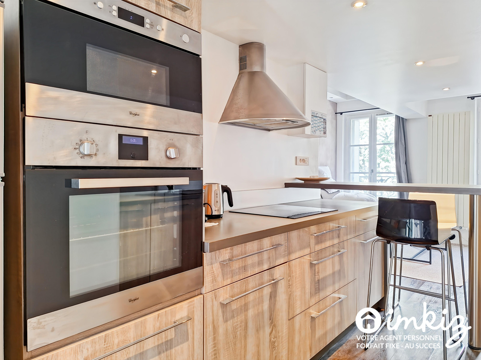 
                                                Vente
                                                 Appartement traversant 2 pièces + Mezzanine