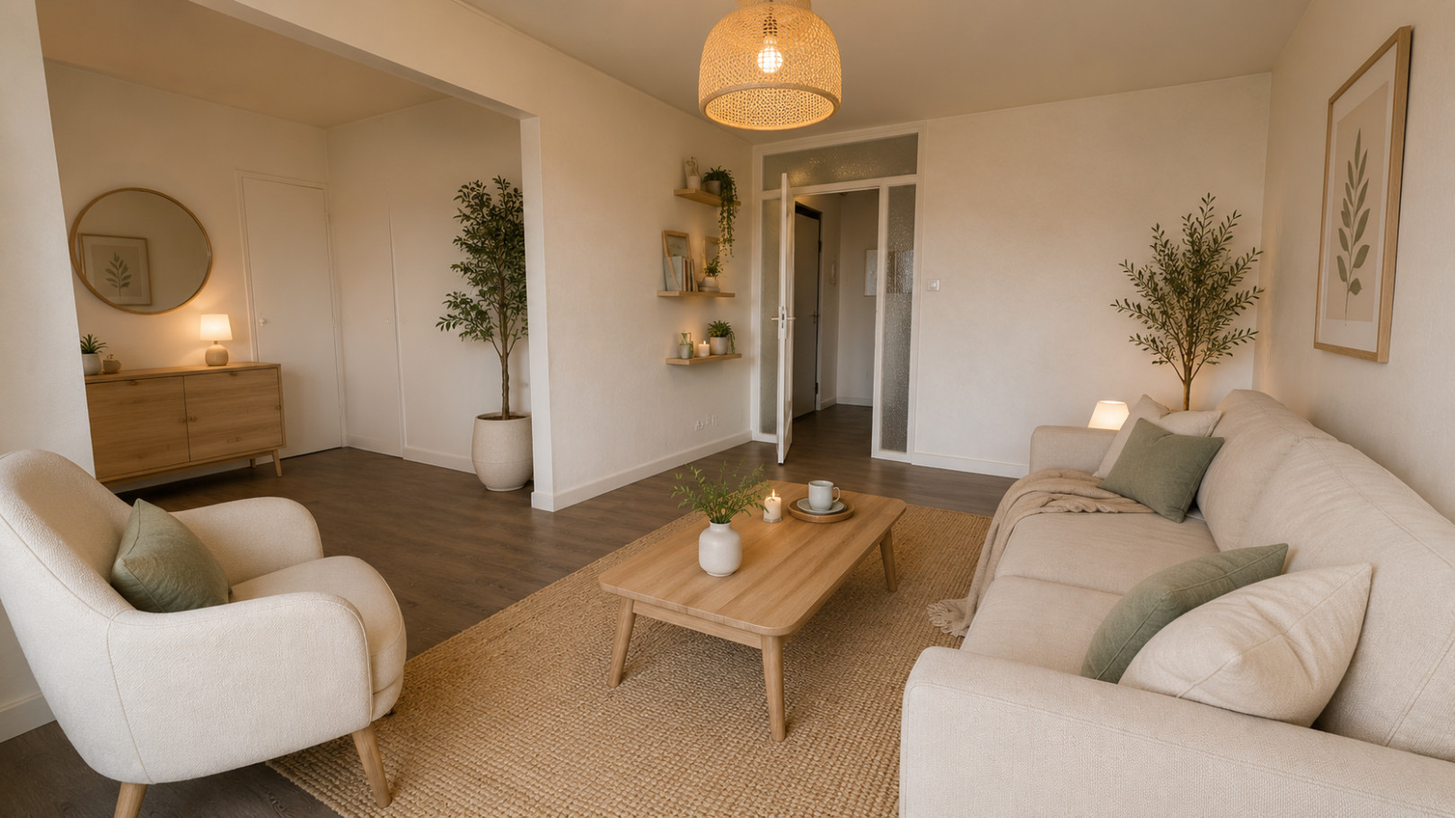 
                                                Vente
                                                 Appartement Traversant et Lumineux - Vue Alpes