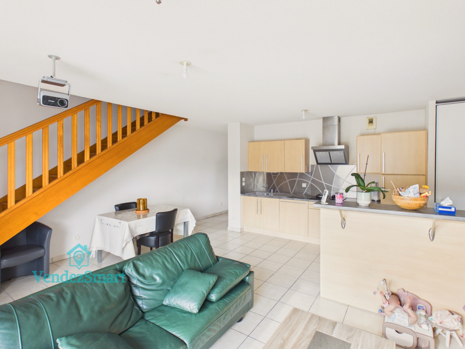 
                                                Vente
                                                 Appartement type 4 en duplex à 20min de Genève