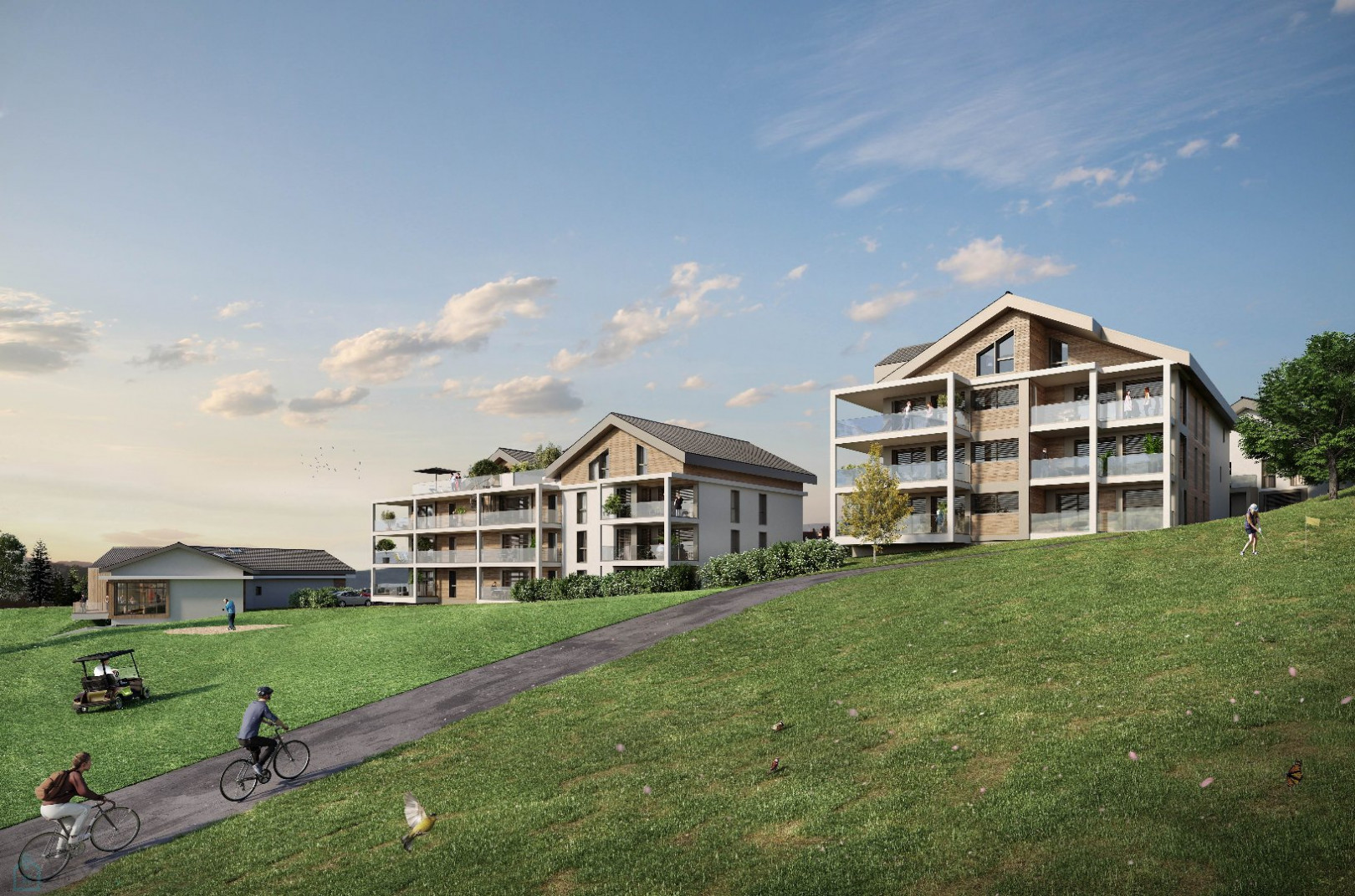 
                                                Vente
                                                 Appartement Type T3 -  61 m² - Terrasse de 14 m²