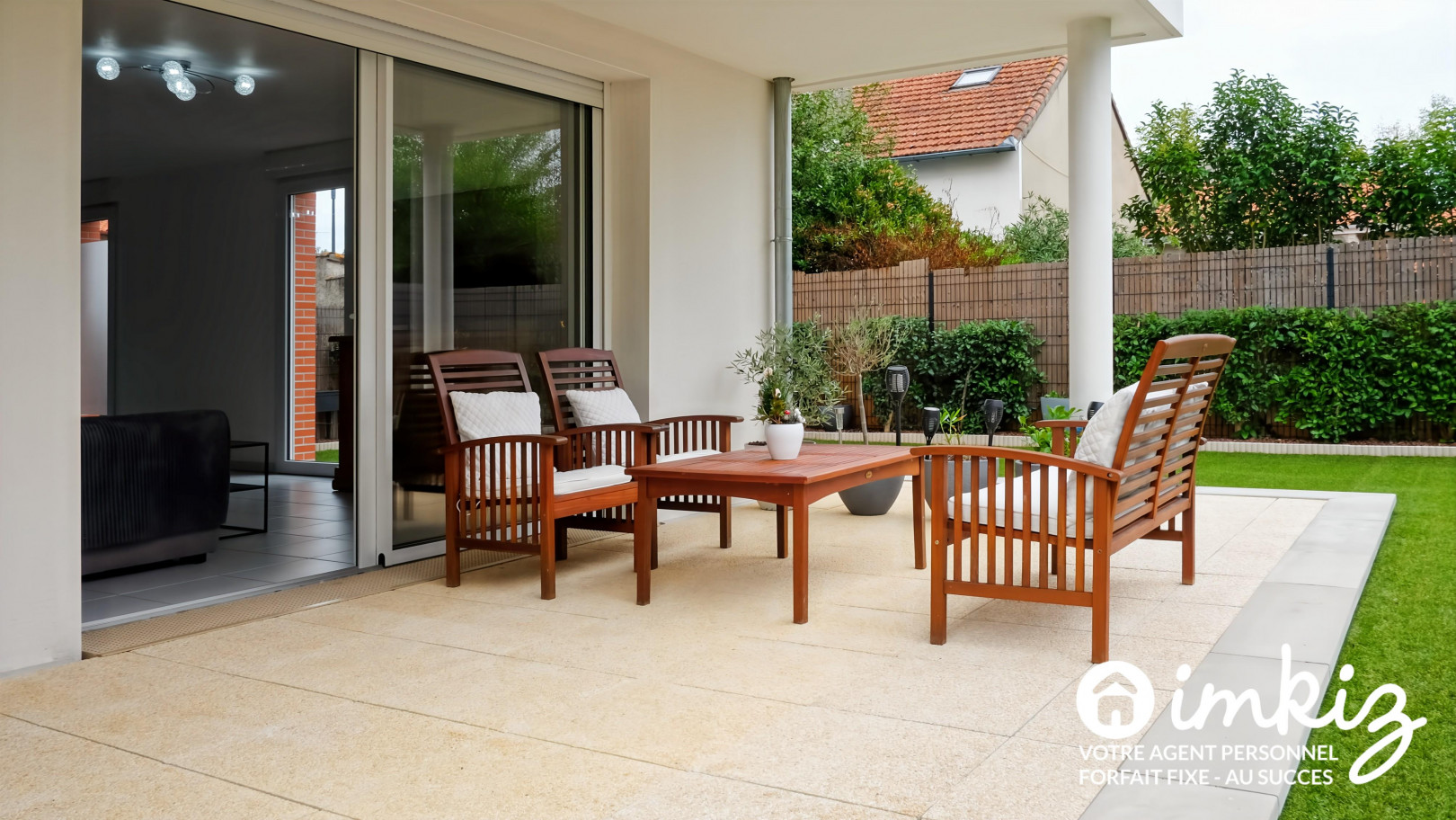 
                                                Vente
                                                 Apt 3 p, 85m² avec grand jardin et box fermé