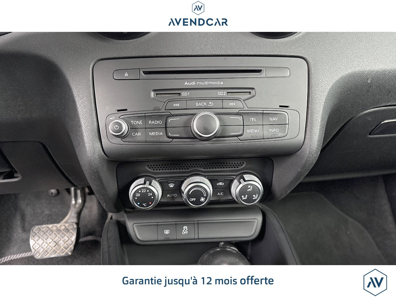 
                                                Voiture
                                                 Audi A1 Sportback 1.0 TFSI 95 ULTRA AMBIENTE S TRONIC