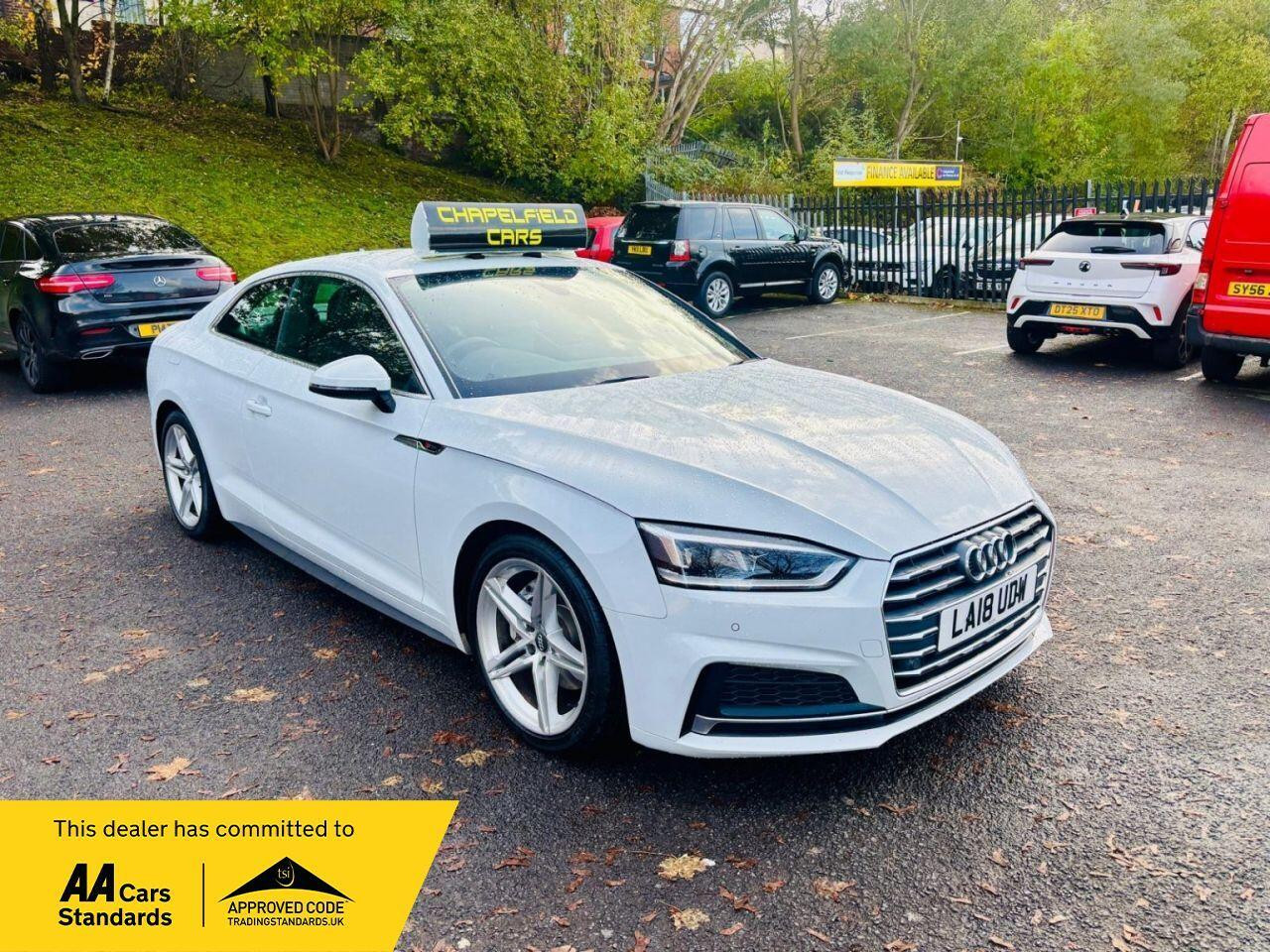 
                                                Voiture
                                                 Audi A5 2.0 TDI S line Coupe 2dr Diesel S Tronic Euro 6 (s/s) (190 ps)