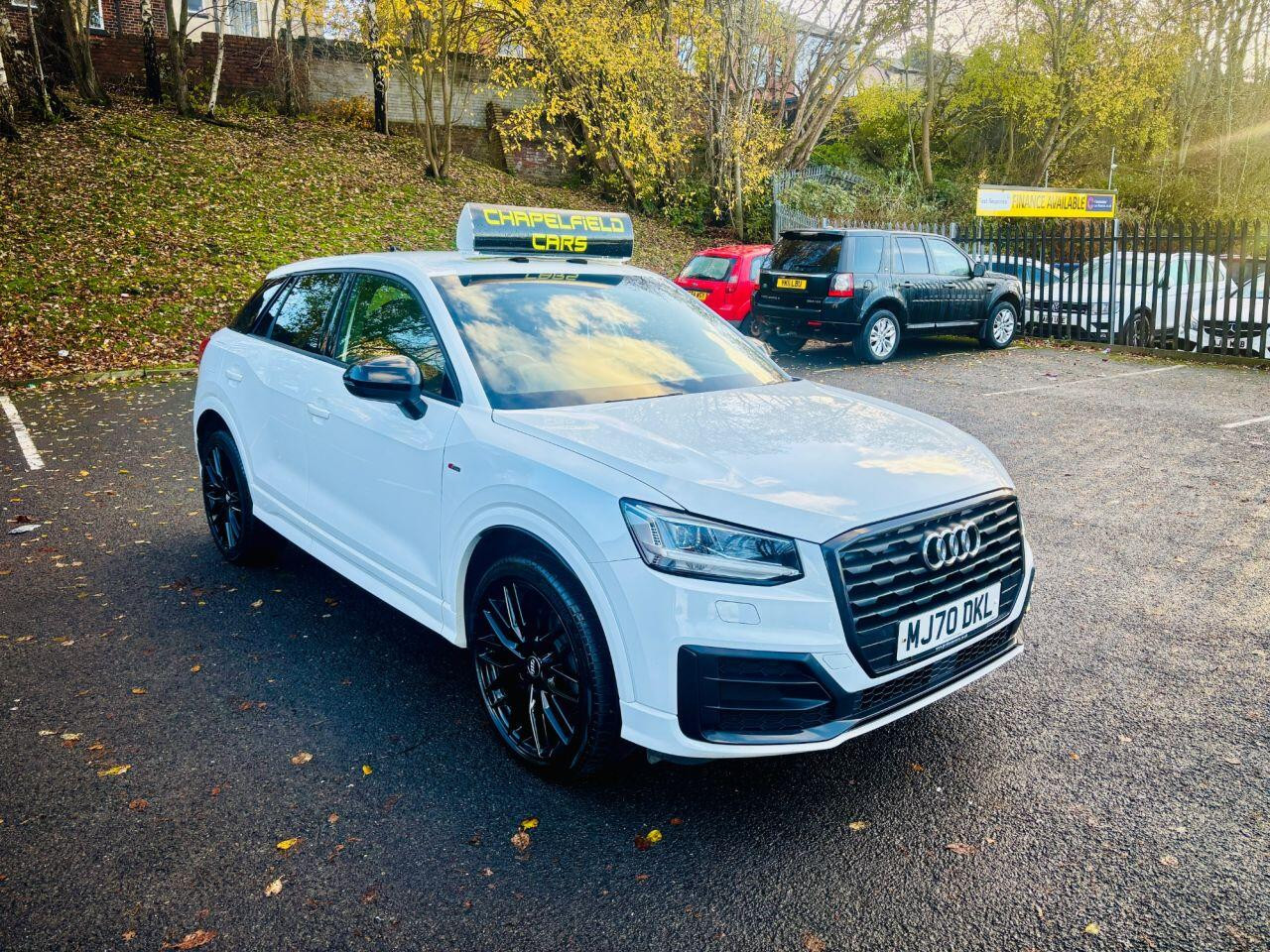 
                                                Voiture
                                                 Audi Q2 1.0 TFSI 30 Black Edition SUV 5dr Petrol Manual Euro 6 (s/s) (116 ps) 85K MOT 12/26 FSH ULEZ