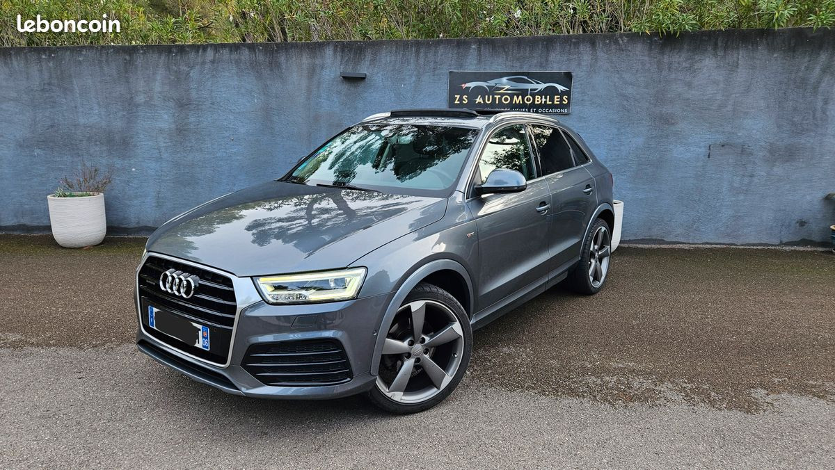 
                                                Voiture
                                                 Audi Q3 2.0 TDI 184 ch Quattro S-Line S-Tronic