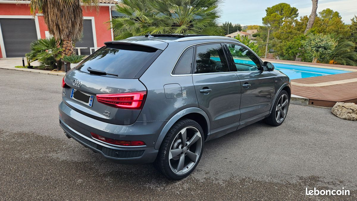 
                                                Voiture
                                                 Audi Q3 2.0 TDI 184 ch Quattro S-Line S-Tronic