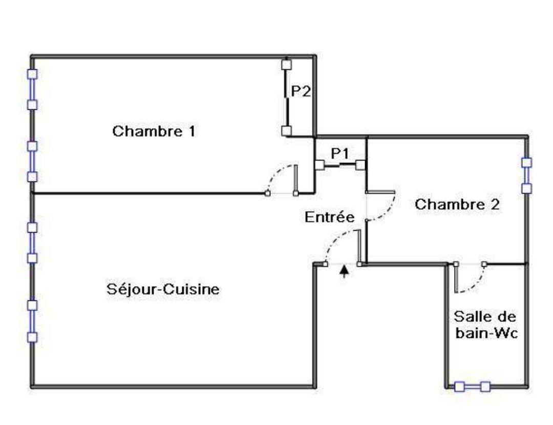 
                                                Location
                                                 Auterive centre – T3 meublé 59 m² à louer