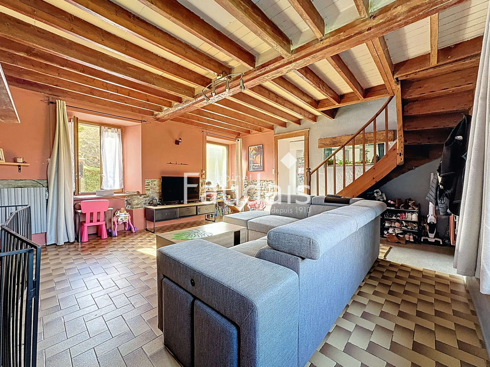 
                                                Vente
                                                 Axe Saint-Lô Coutances, le Lorey Maison de campagne 