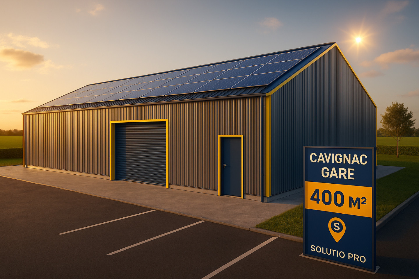 
                                                Vente
                                                 Bâtiment d’activité 400 M2