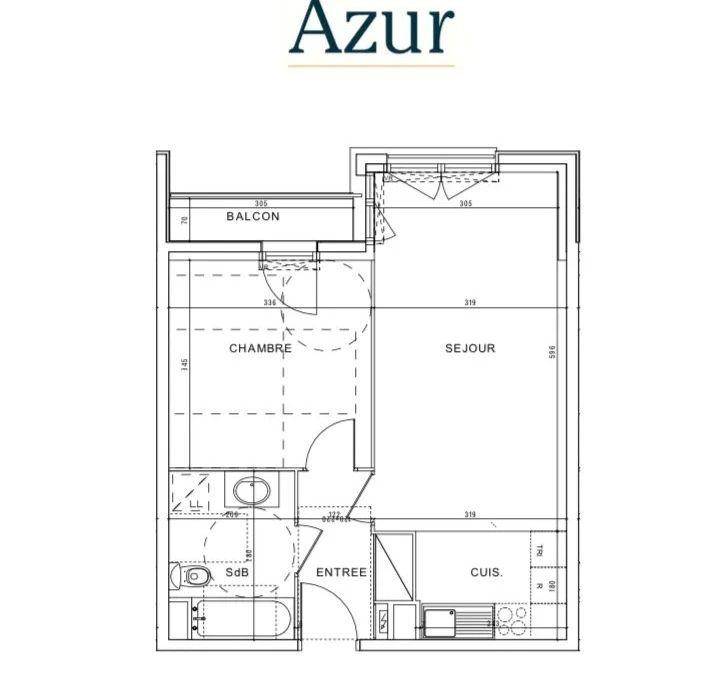 
                                                Location
                                                 Beau 2 pièces meublé 45m² avec balcon