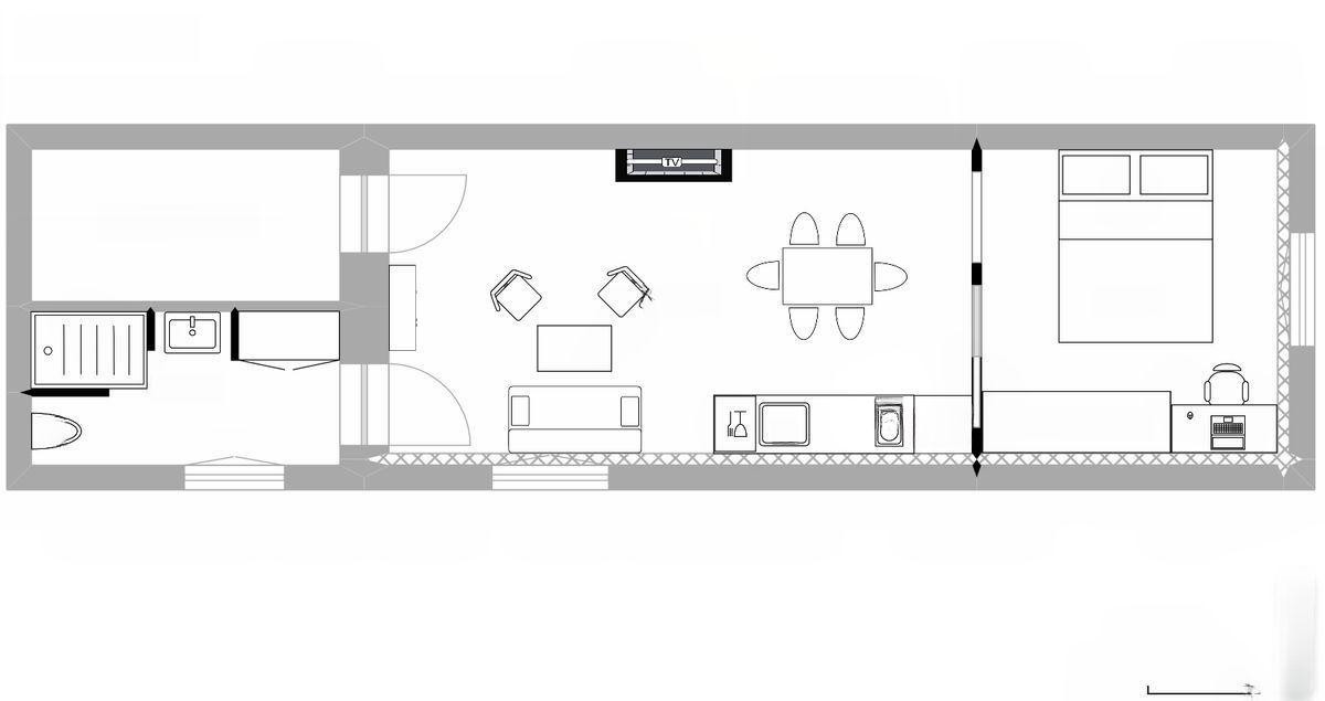 
                                                Location
                                                 Beau 2P 33m² haut de gamme équipé