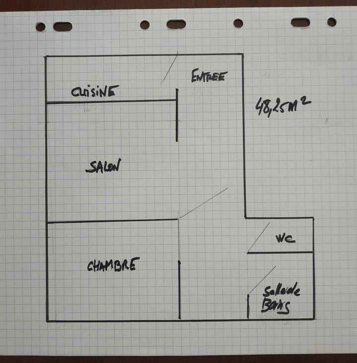 
                                                Location
                                                 Beau 2P meublé 50m² avec parking