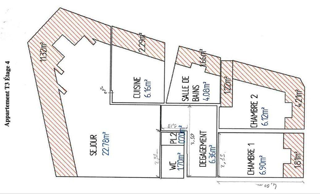 
                                                Location
                                                 Beau 3P 55m² Secteur Lobau