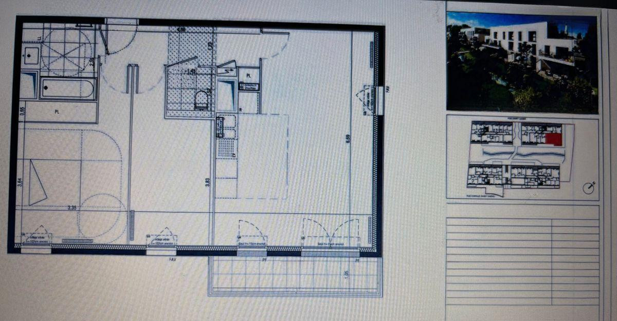
                                                Location
                                                 Beau 3P 74m2 neuf Loi Pinel