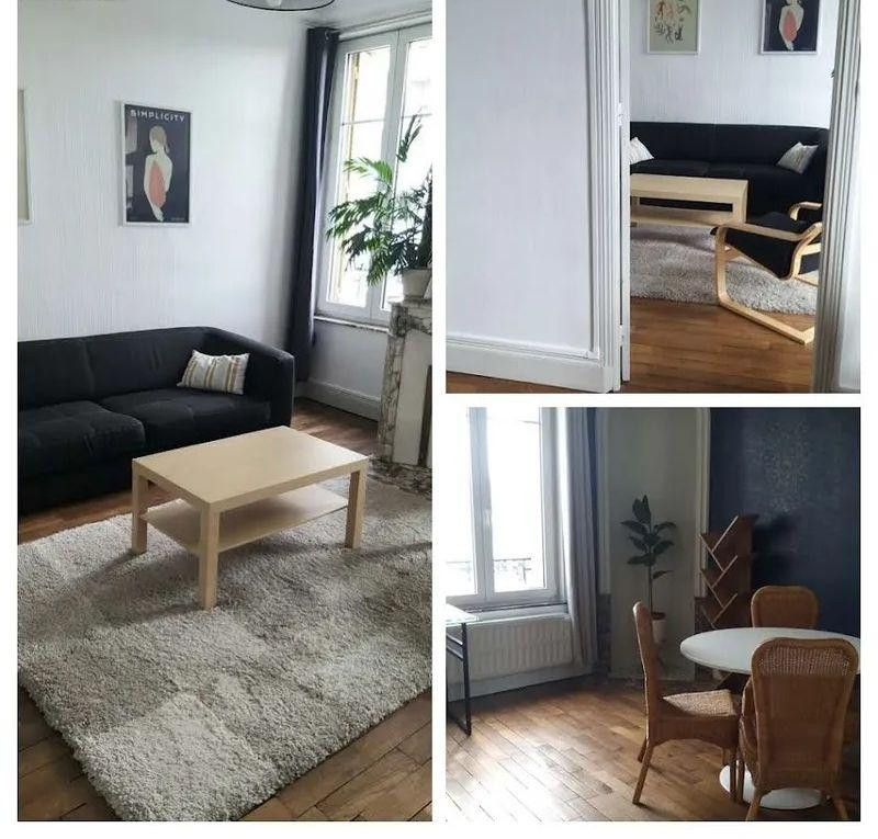 
                                                Location
                                                 Beau 3P meublé 65m² rénové et meublé avec goût