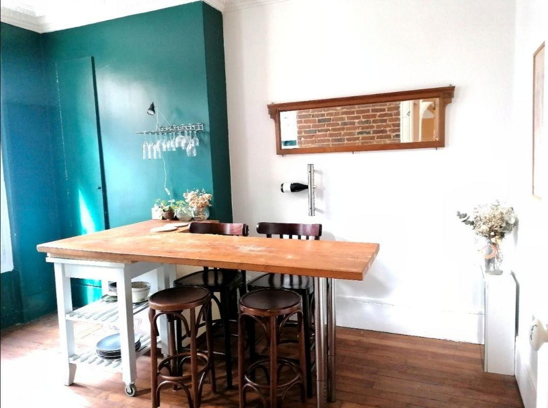 
                                                Location
                                                 Beau Duplex T3 meublé 42m² Saint Ouen centre