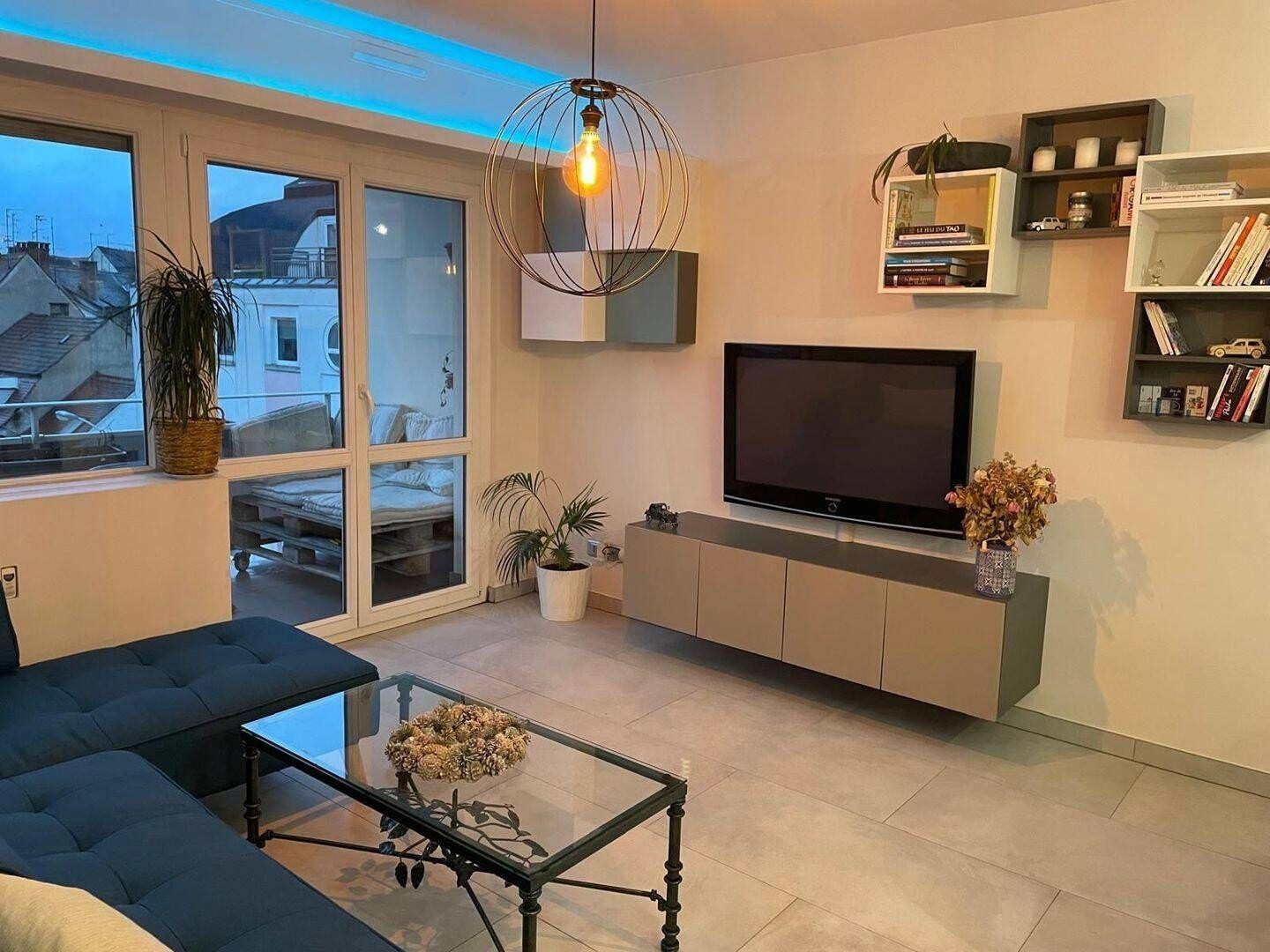 
                                                Location
                                                 Beau F2 meublé 46m² avec balcon 12m²