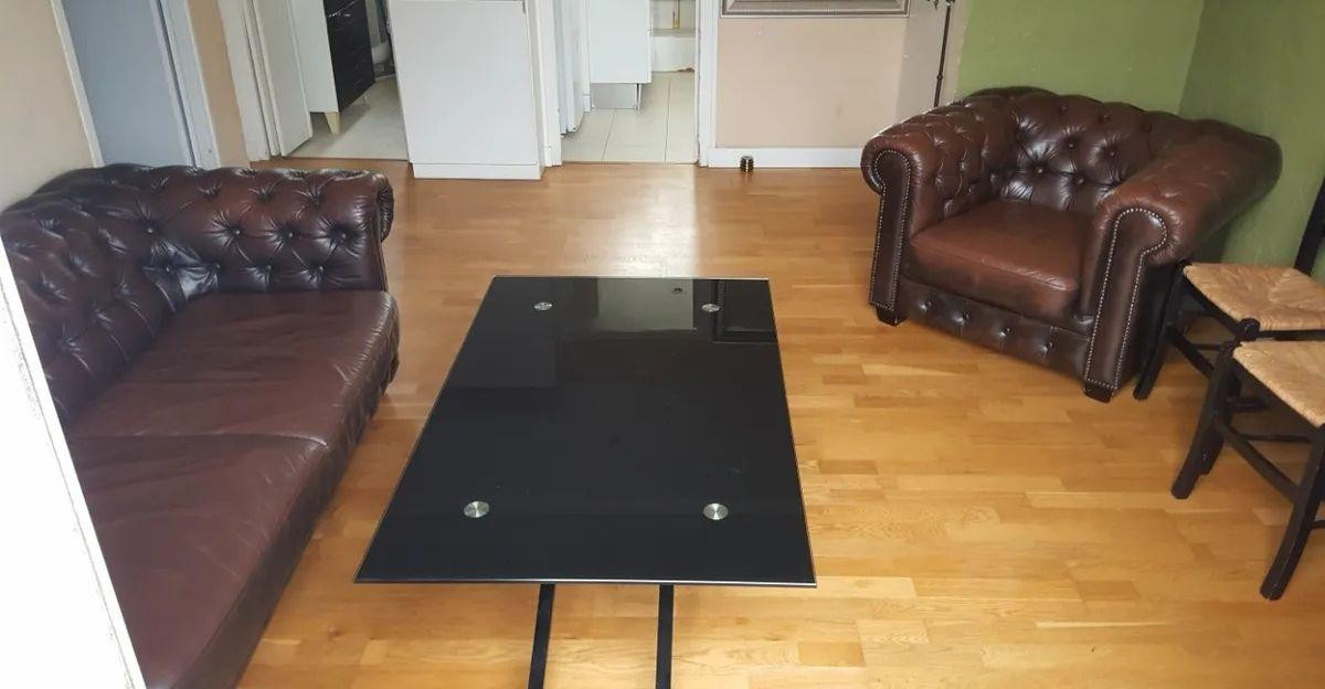 
                                                Location
                                                 Beau F3 meublé 47m² avec balcon refait à neuf