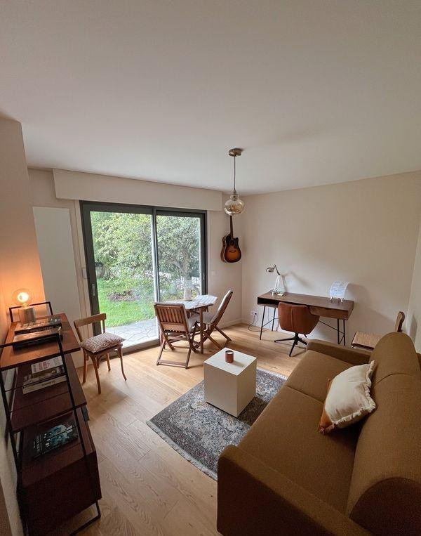 
                                                Location
                                                 Beau studio 22m² avec jardin 70m²