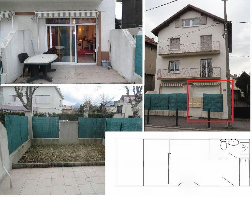 
                                                Location
                                                 Beau studio 25m² à louer rdc+jardin