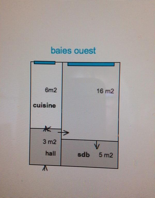 
                                                Location
                                                 Beau studio 30 m² au calme