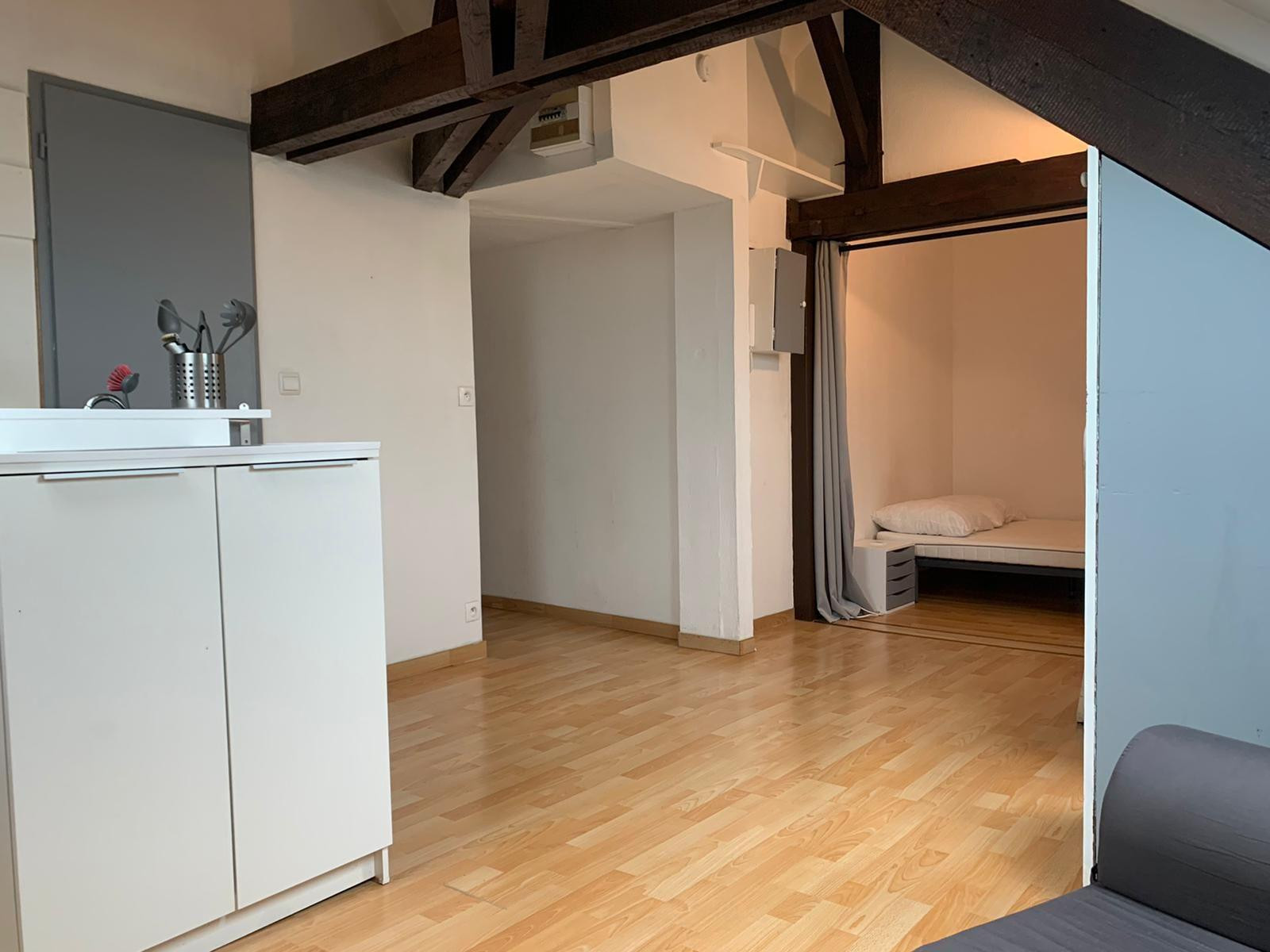 
                                                Location
                                                 Beau studio meublé 20m² (39m² au sol)