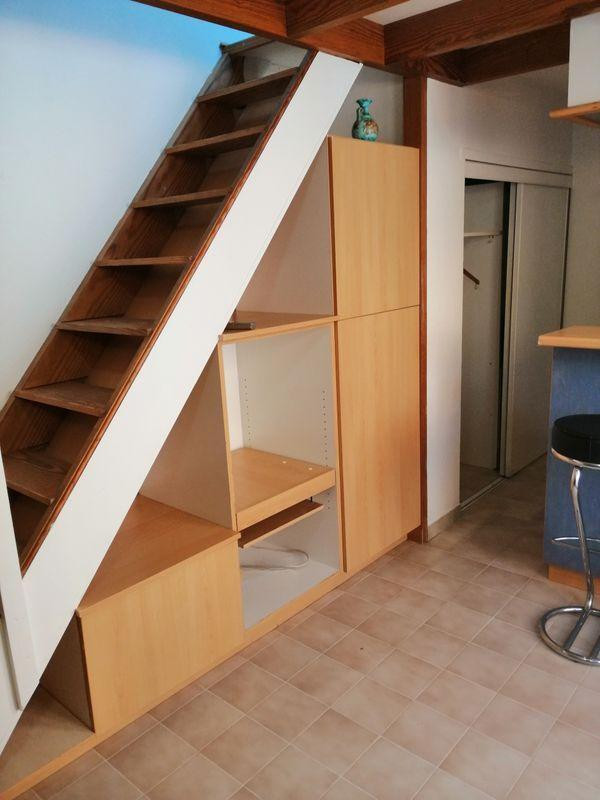 
                                                Location
                                                 Beau studio meublé 24m² avec mezzanine