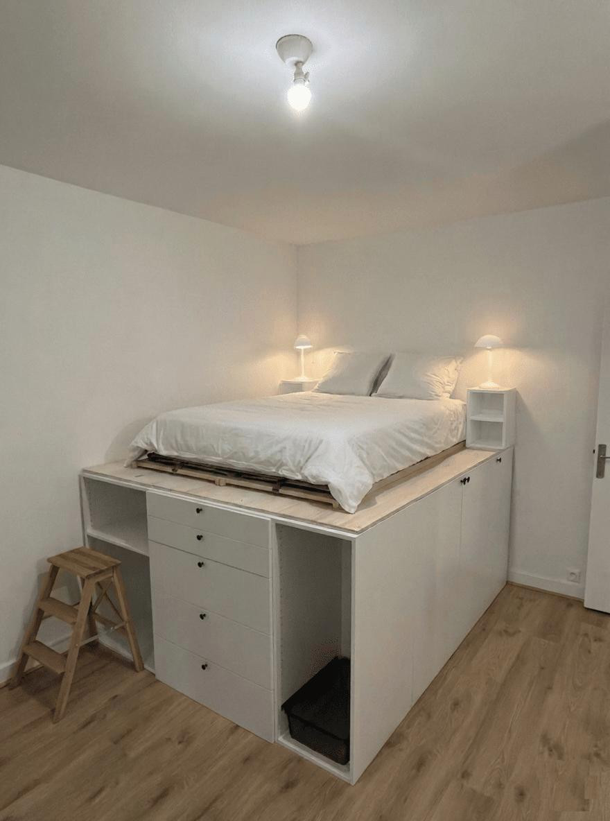 
                                                Location
                                                 Beau Studio Meublé 26m² avec jardin privatif