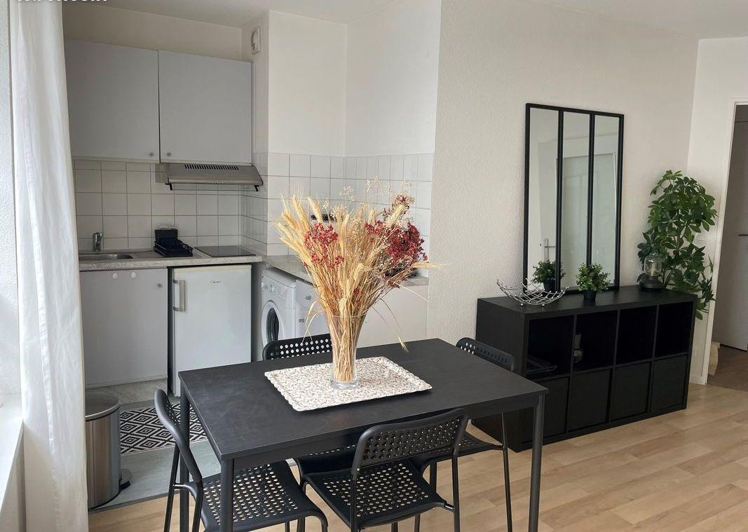 
                                                Location
                                                 Beau studio meublé 26m²avec parking
