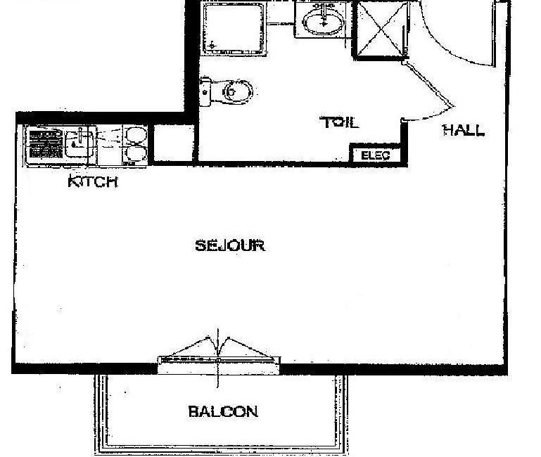 
                                                Location
                                                 Beau studio meublé 27m² avec Parking + Balcon