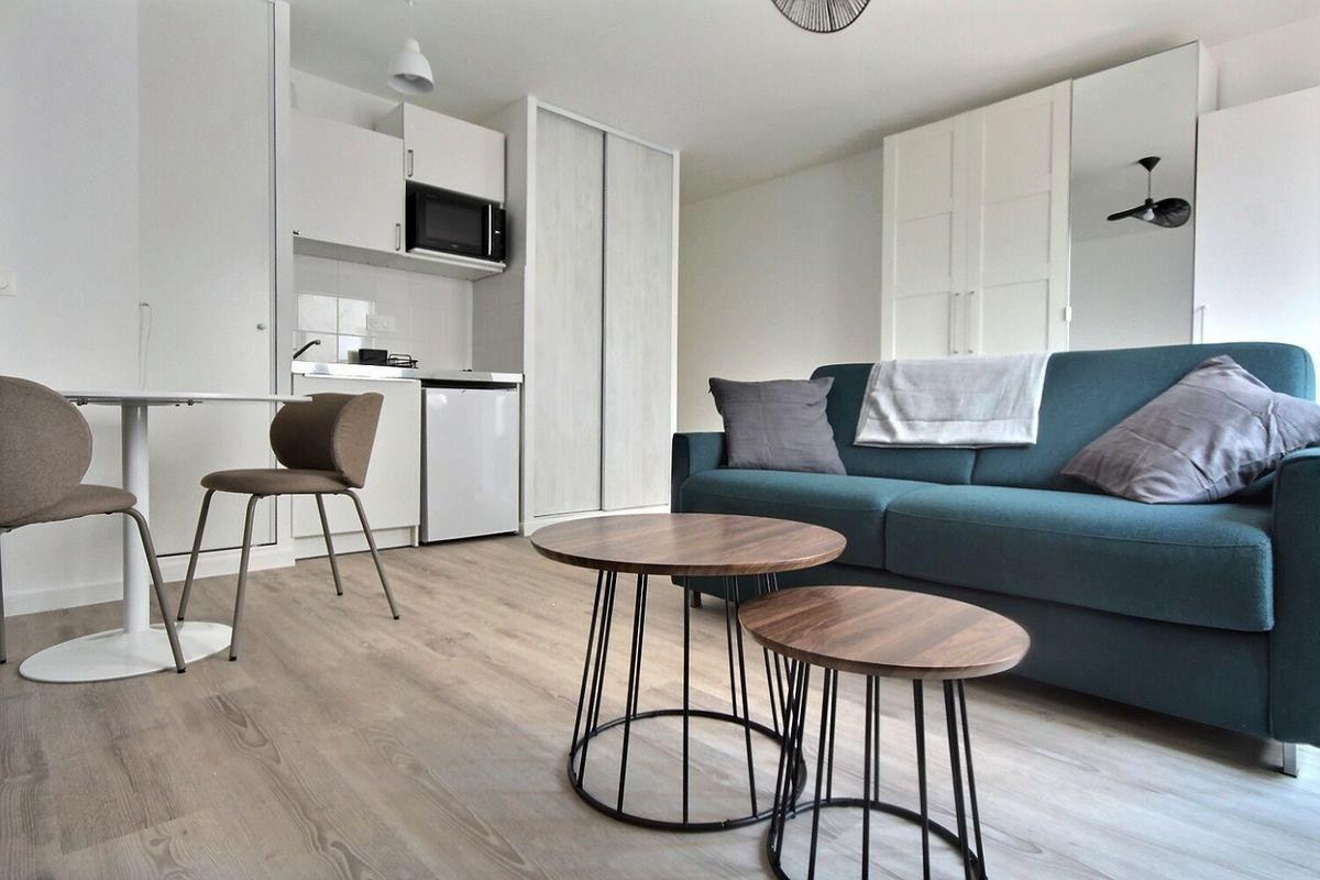 
                                                Location
                                                 Beau studio meublé 32m²  Romainville