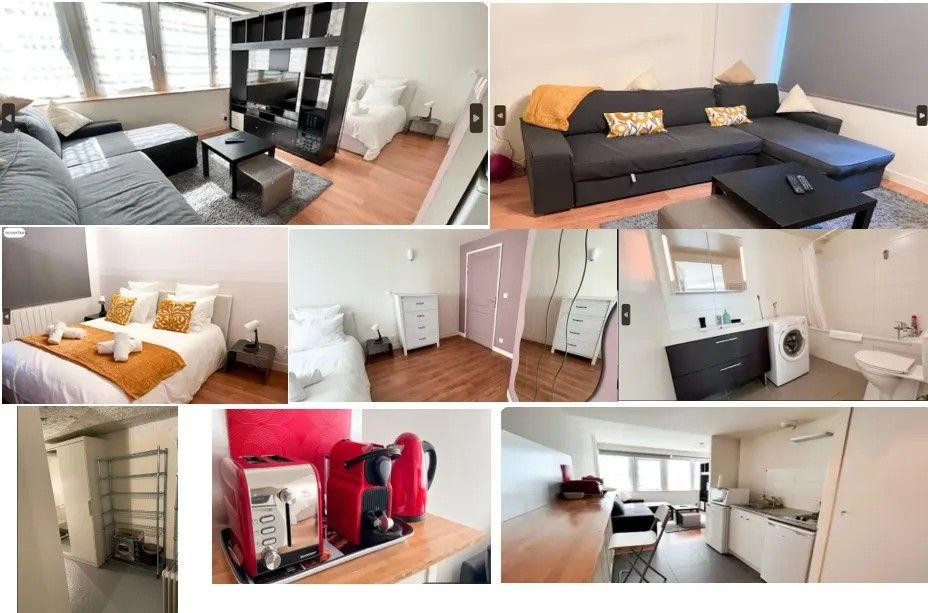 
                                                Location
                                                 Beau studio meublé 35m²