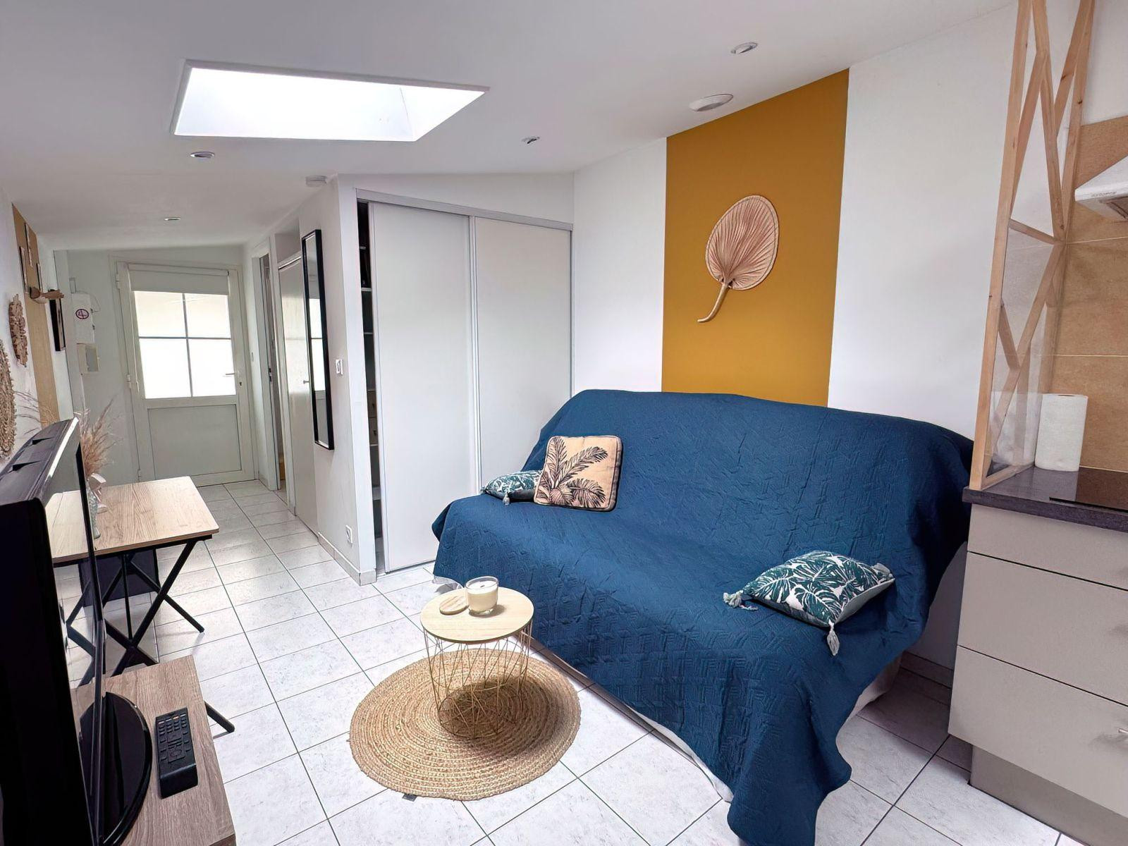 
                                                Location
                                                 Beau studio meublé de 25m² avec terrasse