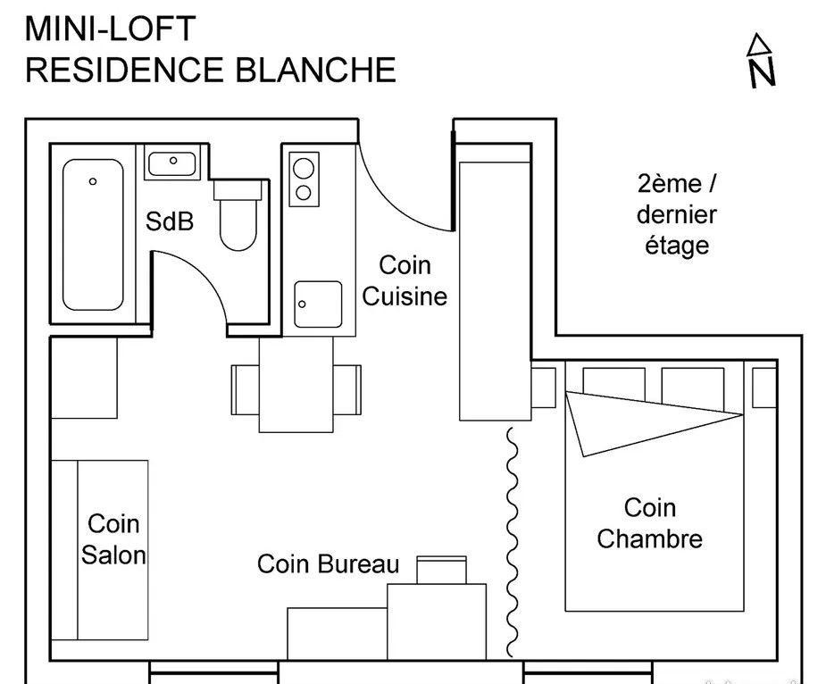 
                                                Location
                                                 Beau T1bis meublé et équipé à Lille St-Maurice