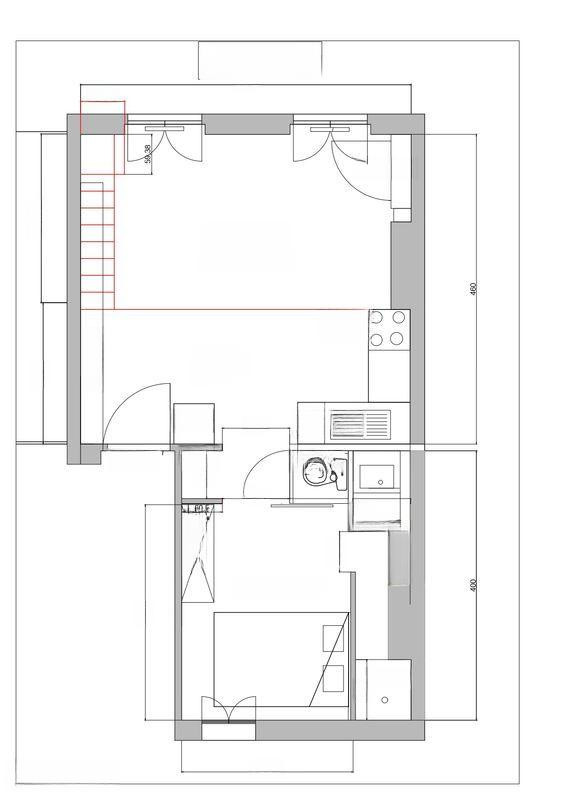
                                                Location
                                                 Beau T2 bis meublé,traversant 35m²+ 10m² mezzanine