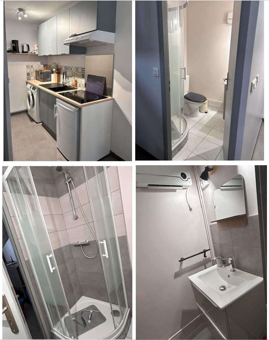 
                                                Location
                                                 Beau T2 en duplex meublé rénové