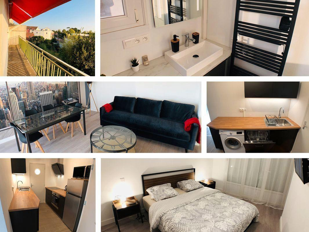 
                                                Location
                                                 Beau T2 meublé 41m² avec balcon