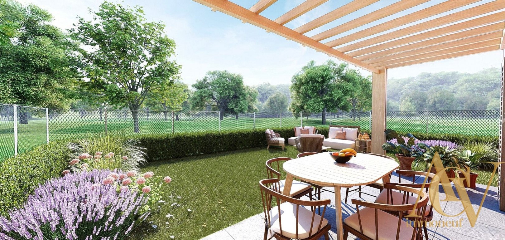 
                                                Vente
                                                 Beau T3 avec jardin - piscine - Golfe Saint Tropez