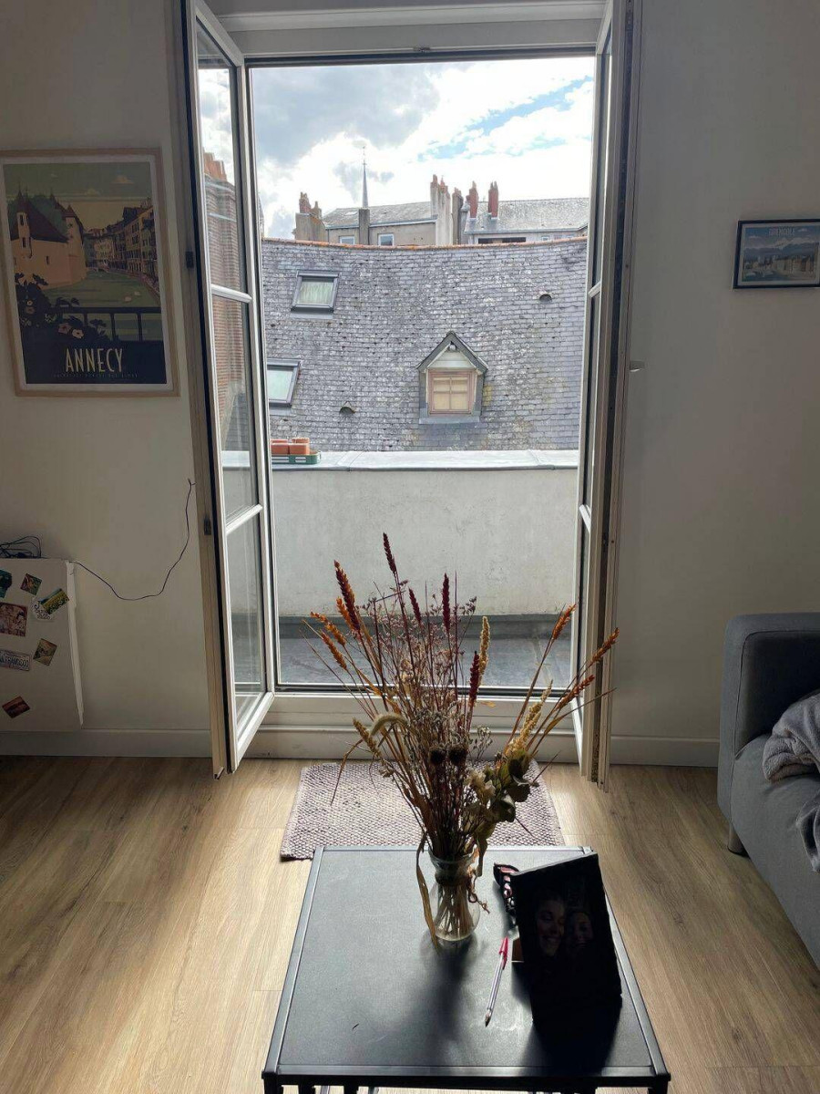 
                                                Location
                                                 Beau T3 meublé 45m² refait à neuf avec balcon