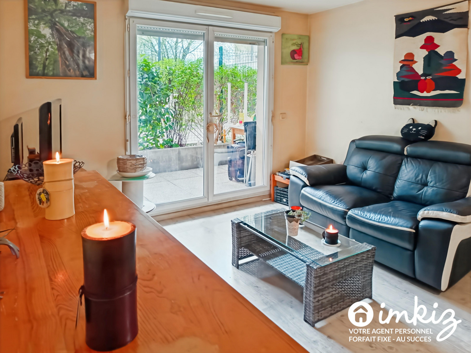 
                                                Vente
                                                 Beau T4 rez-de-jardin, terrasse & 2 places parking