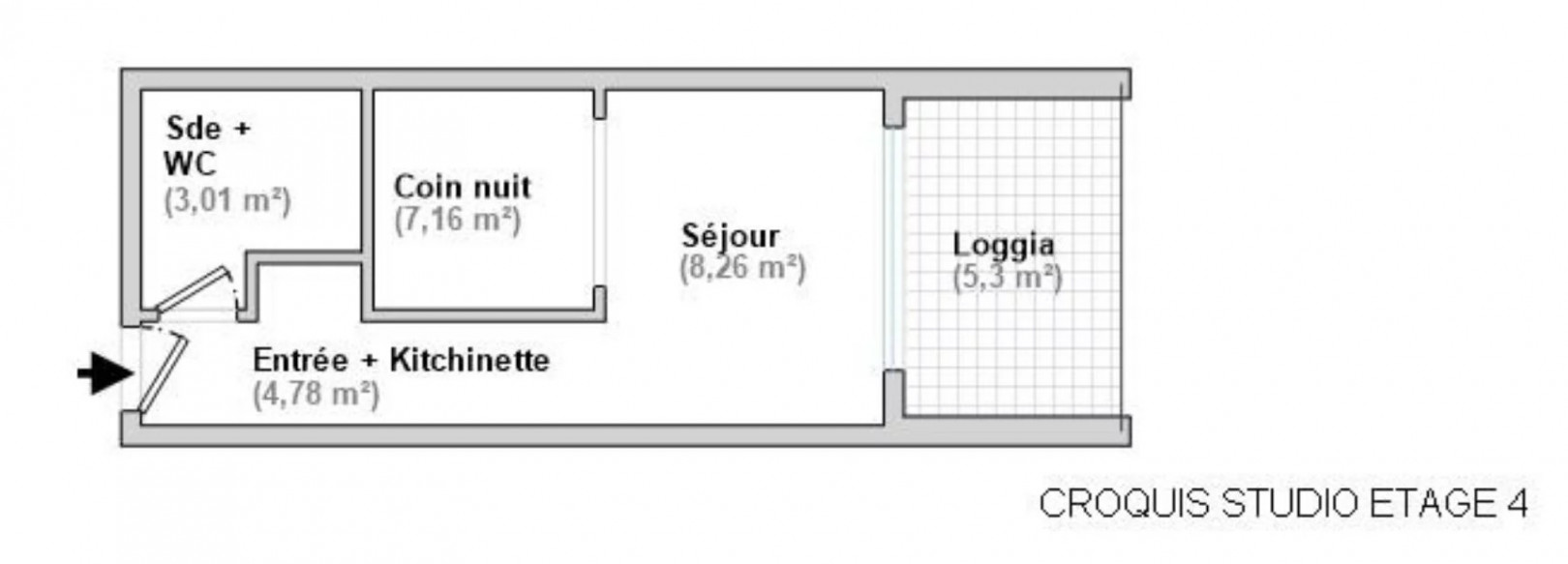 
                                                Vente
                                                 BEAUSOLEIL : Magnifique studio avec terrasse, vue mer, piscine à
