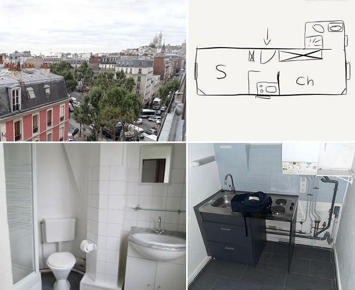 
                                                Location
                                                 Bel appartement 2 pièces 32m2 Mairie du 18°