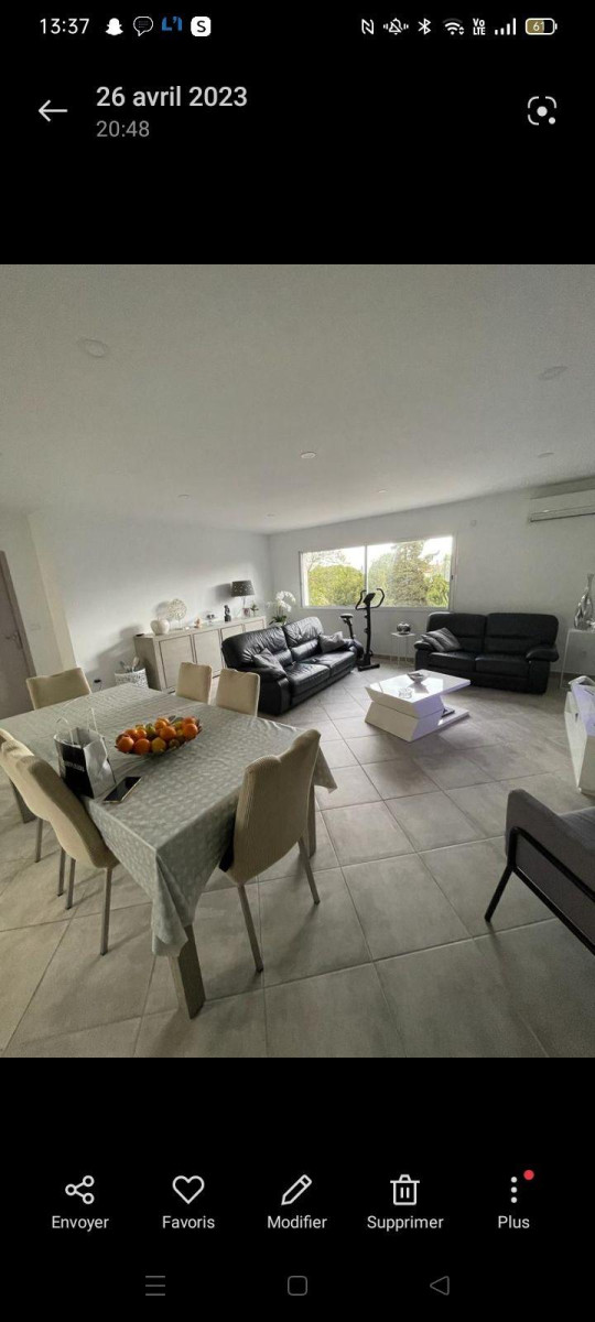 
                                                Location
                                                 Bel appartement lumineux